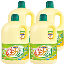 Magic Amah 妙管家 彩色漂白水 麝香味 雙氧配方 強效除臭 彩色衣物適用, 2.6kg, 4桶