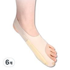 Scawiz 左腳大拇指保護套, 6個