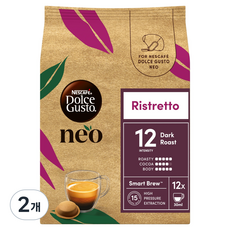 돌체구스토 네오 리스트레토 캡슐커피, 7g, 2개, 12개입 7g, 2개, 12개입