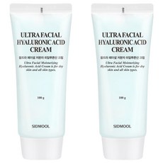 시드물 울트라페이셜 모이스처라이징 저분자 히알루론산 크림, 2개, 100g