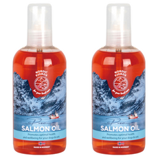 Nordic Fjords 挪威灣 100%原裝進口深海鮭魚油, 適用於全齡犬/全齡貓, 300mL, 2瓶