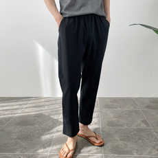 제제 남성용 아이스 밴딩 쿨 슬랙스