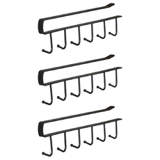 minono 米諾諾 櫥櫃隔板六聯鉤 27 x 1.3 x 7cm, 112789, 3個