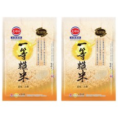 三好米 一等糙米，口感Q彈 軟硬適中 3kg, 2包