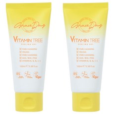 Grace Day Vitamin Tree去角質凝膠, 100ml, 2個