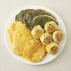 집반찬연구소 동태전 125g + 동그랑땡 100g + 깻잎전 125g, 350g, 1세트