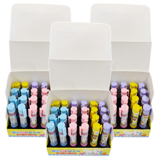 筌翔國際 雷彩自動橡皮擦 72支入 吉妮家族 可愛造型 自動推出 擦拭乾淨, 3盒