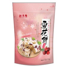 新東陽 雪花餅 蔓越莓, 180g, 1包