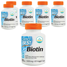 닥터스베스트 비오틴, 120정, 6개