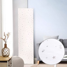 더자리 트윙클 스탠드형 에어컨커버, 트윙클화이트