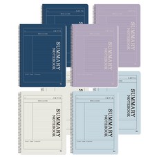 ibis 核心整理筆記本 SP 12416 4入組, 海軍藍, 紫色, 藍色, 象牙白, 2套