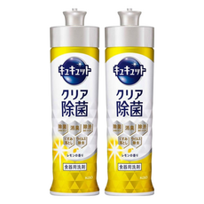 Kao 花王 Cucute 珂珂透 洗碗精 檸檬香, 220ml, 2瓶