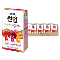 Maeil每日 Sunup ABC綜合蔬果汁 125mL (68 kcal) x 24入
