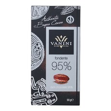 義大利 VANINI 95%黑巧克力, 90g, 1個