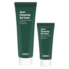 DASHU 茶樹潔顏凝膠 痘痘肌膚解決方案 茶樹積雪草 抗皮脂P, 1組