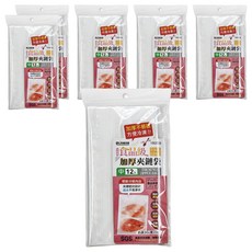 米諾諾 食品級加厚夾鏈袋, 中, 12個, 6包