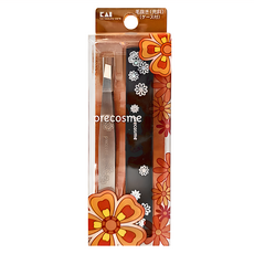 KAI 貝印 斜口眉夾 附盒, hc-0917, 1入