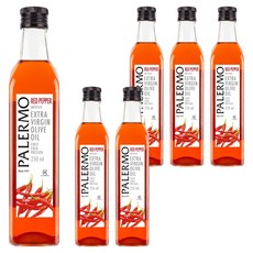팔레르모 레드페퍼향 엑스트라 버진 올리브오일, 6개, 250ml