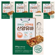 바이오트리 천박사 고단백질 산양유바, 60개, 23g