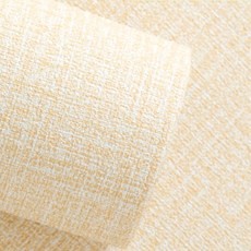 쿼르디 접착식 방수 방습 방오 단열벽지, 옐로우