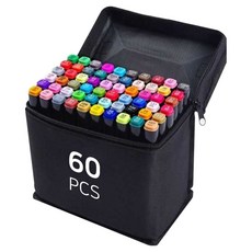 DADA DGRM 麥克筆 + 布套組合, 1套, 60色