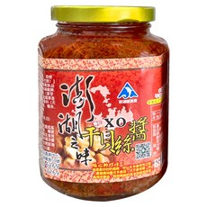 澎湖區漁會 澎湖之味干貝絲XO醬 小辣, 380g, 1罐