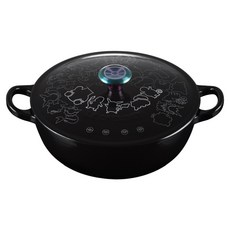 LE CREUSET 寶可夢系列 媽咪鐵鍋, 22cm, 閃亮黑, 1個