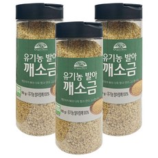 OrganicStory 유기농 발아 깨소금, 90g, 3개