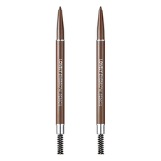 TONYMOLY 美目派對眉筆 0.1g 5 黑棕色, 2支