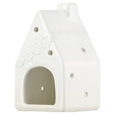 LE CREUSET 蕾絲花恬系列小屋造型燭台, 蛋白霜