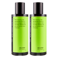 GRAFEN 舒緩綠色化妝水, 180ml, 2個