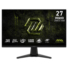 MSI 微星 MAG 27" 電競 顯示器 IPS 黑色 275QF E21 WQHD 2K HDR400 210Hz 0.5ms 3年保固