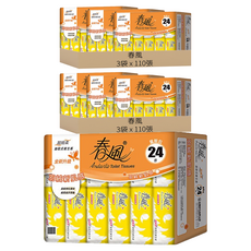 春風 超細柔抽取式衛生紙 雙層, 24包, 6袋