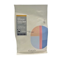 OKO 生態綠 公平單品咖啡豆 印尼迦幼山曼特寧 深烘焙 全豆, 咖啡豆(無研磨), 250g, 1包