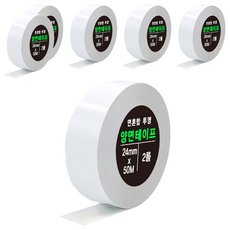 DADA 長立 強力雙面膠帶, 透明, 6捲