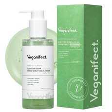 Veganifect 亮澤淨透潔顏凝膠, 1入, 250ml