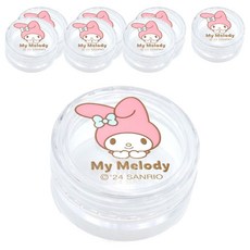 beautyhome 三麗鷗角色乳霜分裝盒 5ml, 美樂蒂, 8個