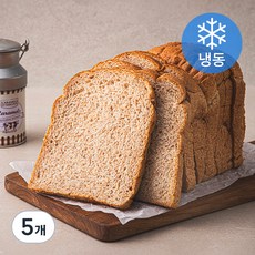 곰곰 바른 통밀식빵 (냉동), 440g, 5개