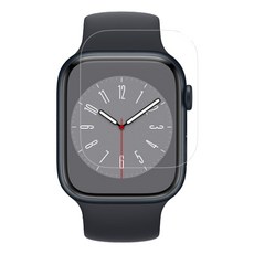 Healing Shield Apple Watch Prime 高光澤螢幕保護貼 45mm 2入, 1個, 高光澤