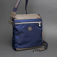 OROBIANCO Sarangino VERT 男士單肩包 OR05-513-2301, 荷蘭藍