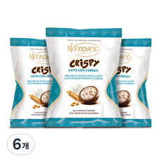 WITOR'S Pralin Crunchy牛奶巧克力, 6個, 95g