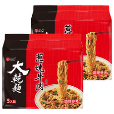 維力 大乾麵 蔥燒牛肉 95g, 10包