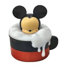 infoThink 訊想科技 泡泡歐蕾小夜燈收納盒 LED燈x4 白光 兩種供電方式, 米奇