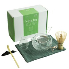 ohubancha 玻璃抹茶茶具組, 1套, 單一顏色