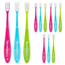 예꼬맘 실크 어린이 칫솔 2단계, 랜덤발송, 1개입, 12개