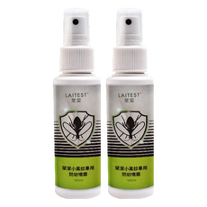 LAITEST 萊潔 小黑蚊專用防蚊噴霧, 100ml, 2瓶