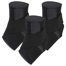 YORI CAR 優里 運動護墊護踝套, 3個, 黑色
