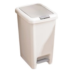 咪咪購物 雙開垃圾桶 10L 灰色 - 腳踏式雙開設計 簡約時尚, 210 x 350 x 274mm