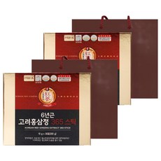 Jungwonsam 正元蔘 6年根高麗紅蔘精 365條隨身包, 30條, 10g, 2盒