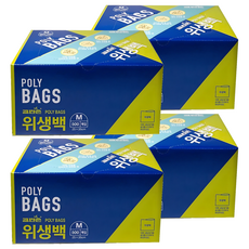 Cleanson 衛生袋中號 25 x 35 cm 500p, 中( M), 4個